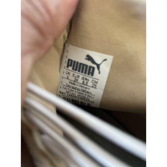 Women's Puma Fenty By Rihanna Fenty Trainer Hi 'Sesame' Size 8.5 - Picture 6 of 9